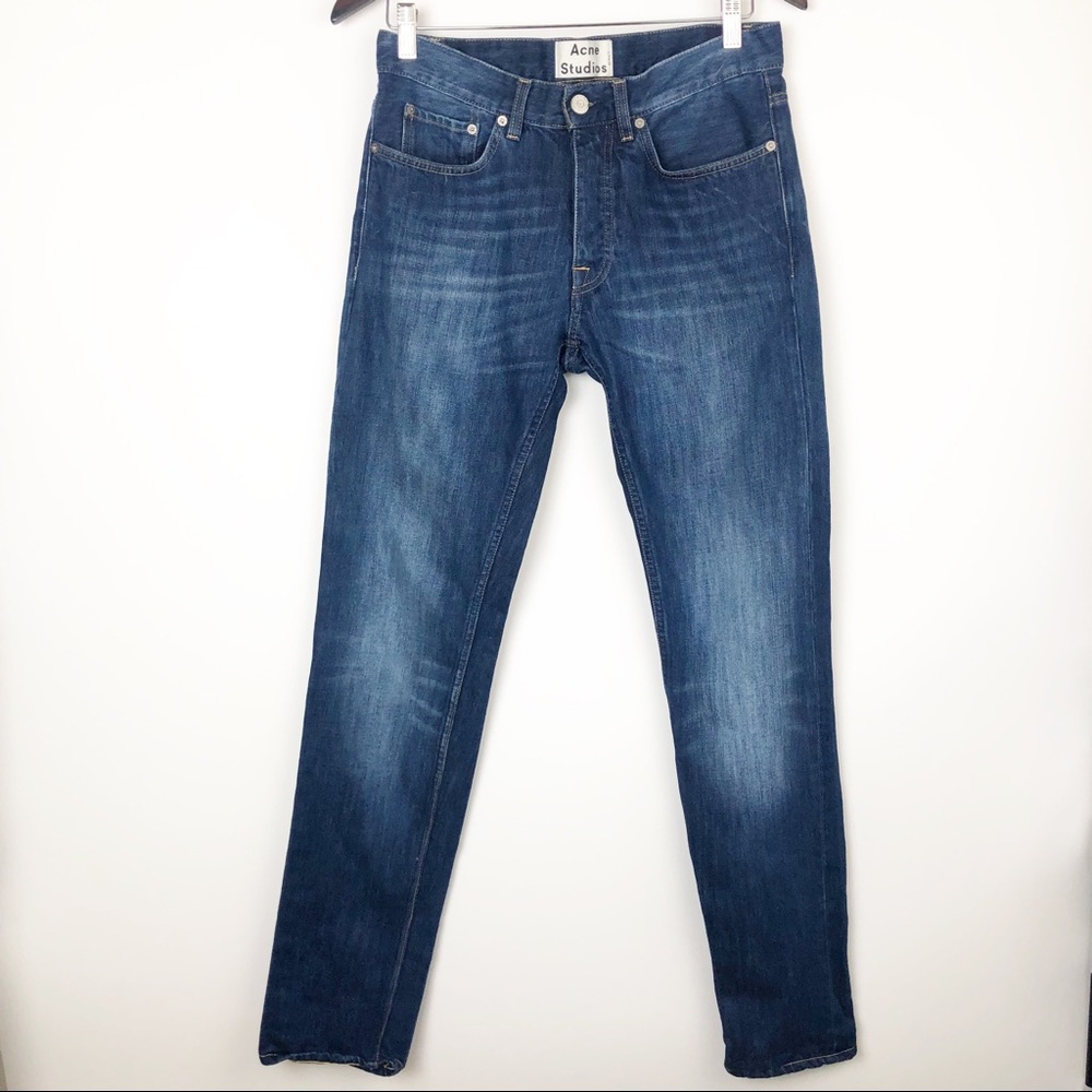 Acne studios button fly denim jeans